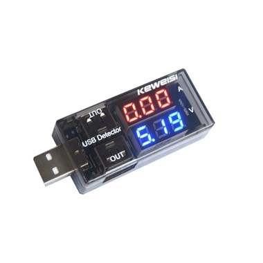 USB Tester Dijital Voltmetre/Ampermetre 3v-7.5v