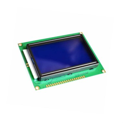 128x64 Grafik LCD Ekran Mavi - WG12864B