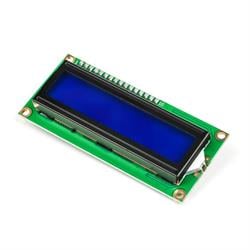 16x2 Karakter LCD Ekran I2C Modüllü - Mavi
