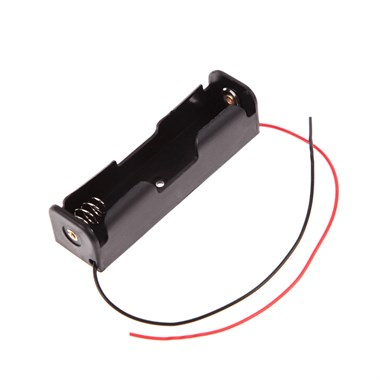 18650 Tekli Pil Yuvası - Kablolu