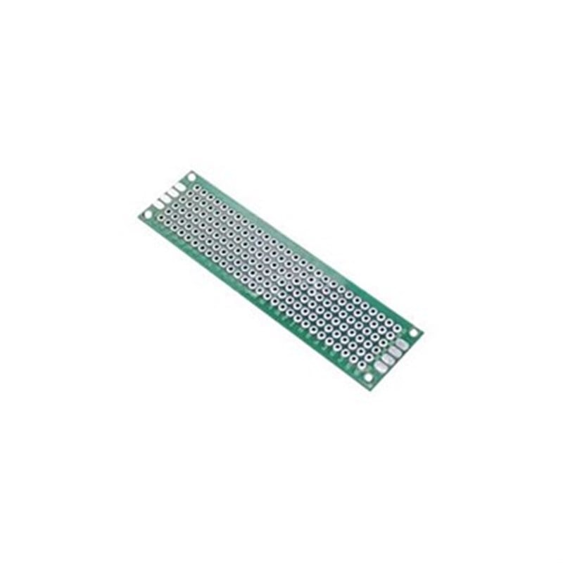 20x80mm Delikli Pertinaks Levha PCB