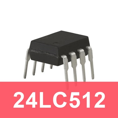 24LC512 DIP Entegre