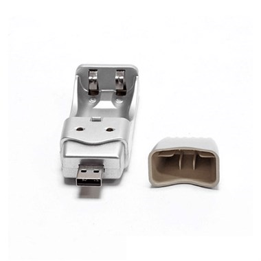 2'li AA/AAA Pil Şarj Cihazı - USB Ni Mh Pil Şarj Aleti