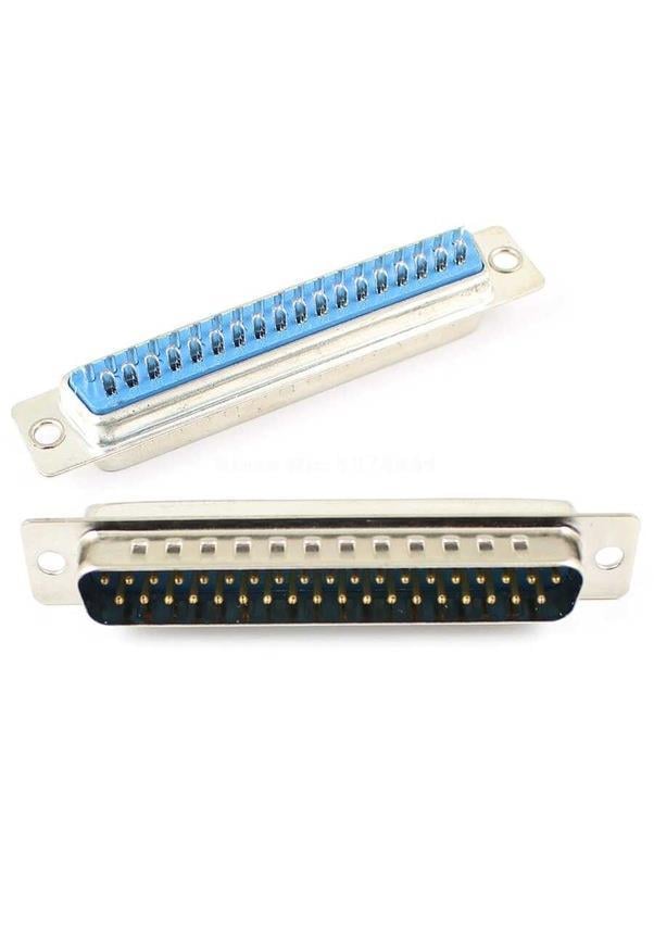 37 Pin Erkek D-Sub Konnektör Lehim Tip
