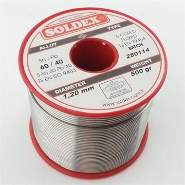 500g 1,20mm Lehim Teli (%60 Kalay / %40 Kurşun)