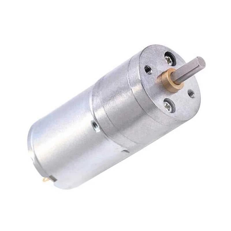 6V 25mm 130 RPM Redüktörlü DC Motor