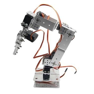 Alüminyum Robot Kol Seti 6 DOF Eklem