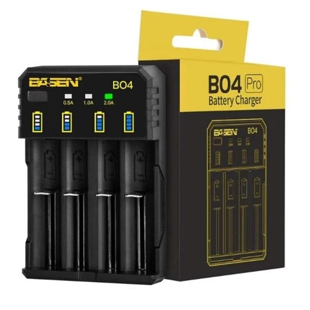 Basen BO-4 Pro Li-Ion / Ni-Cd / Ni-MH Universal Pil Şarj Aleti