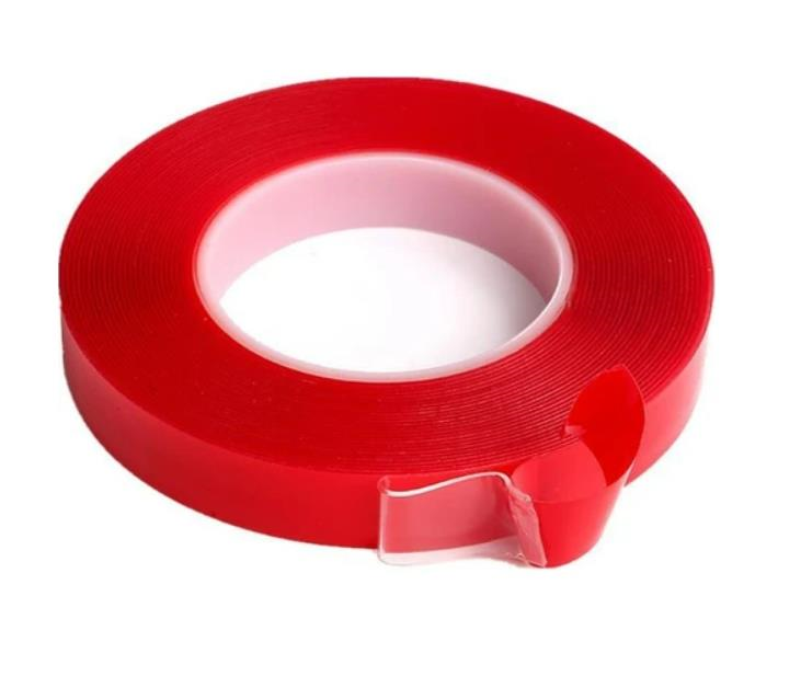 Çift Taraflı Şeffaf Akrilik Silikon Bant 20mm*5mt