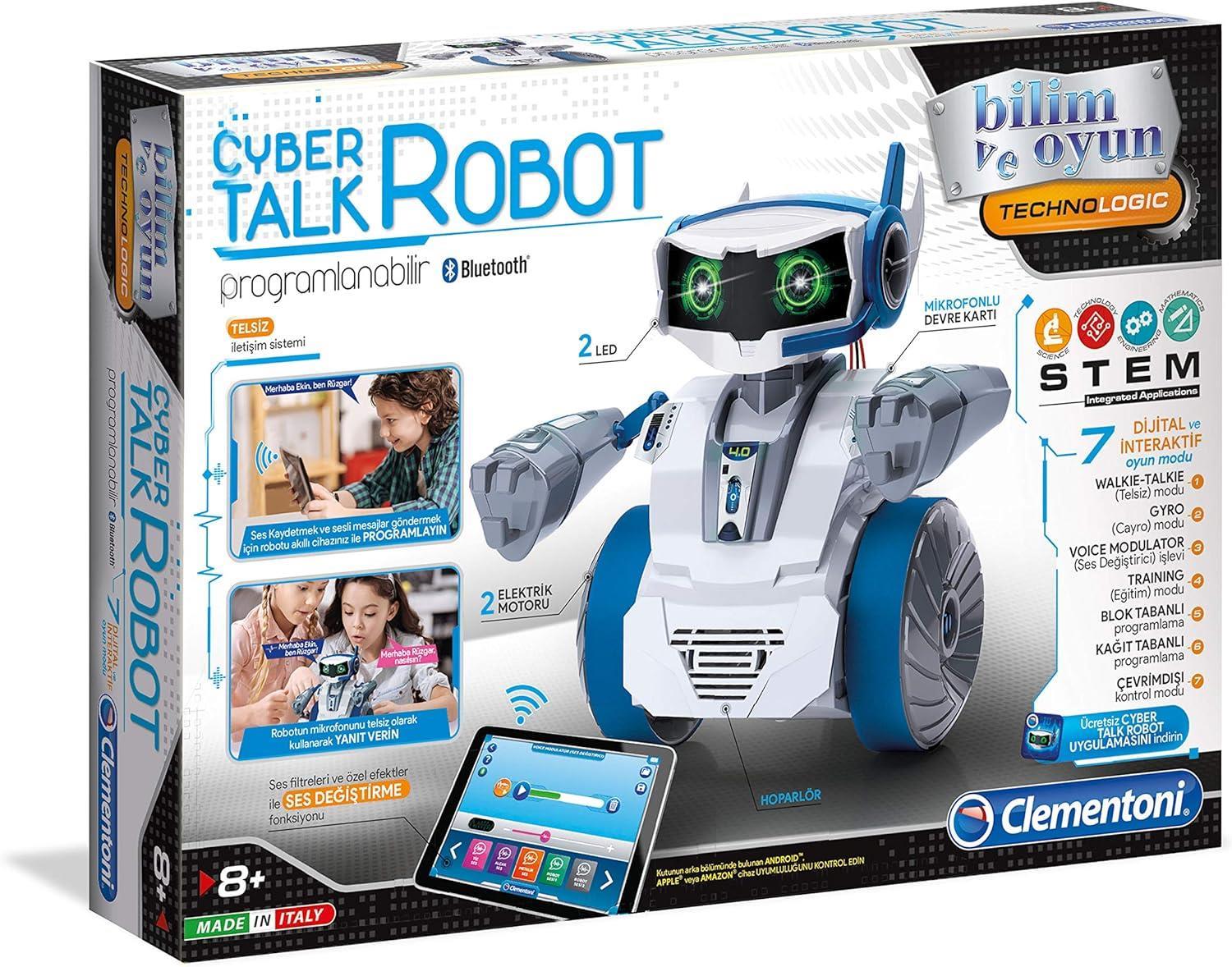 Clementoni 64447 Cyber Talk Robot Bilim Seti
