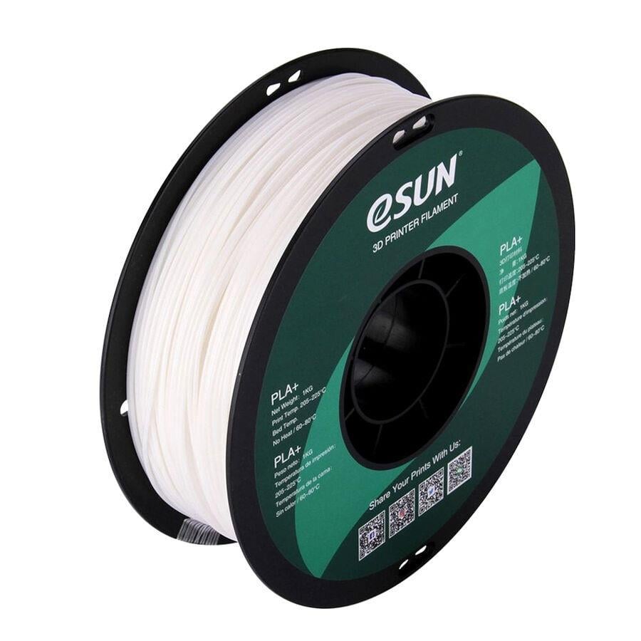 eSUN Beyaz Pla+ Filament 1.75mm 1 KG