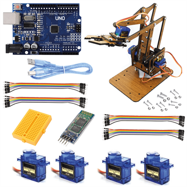 MDF Robot Kol Kiti - Bluetooth Modüllü Demonte
