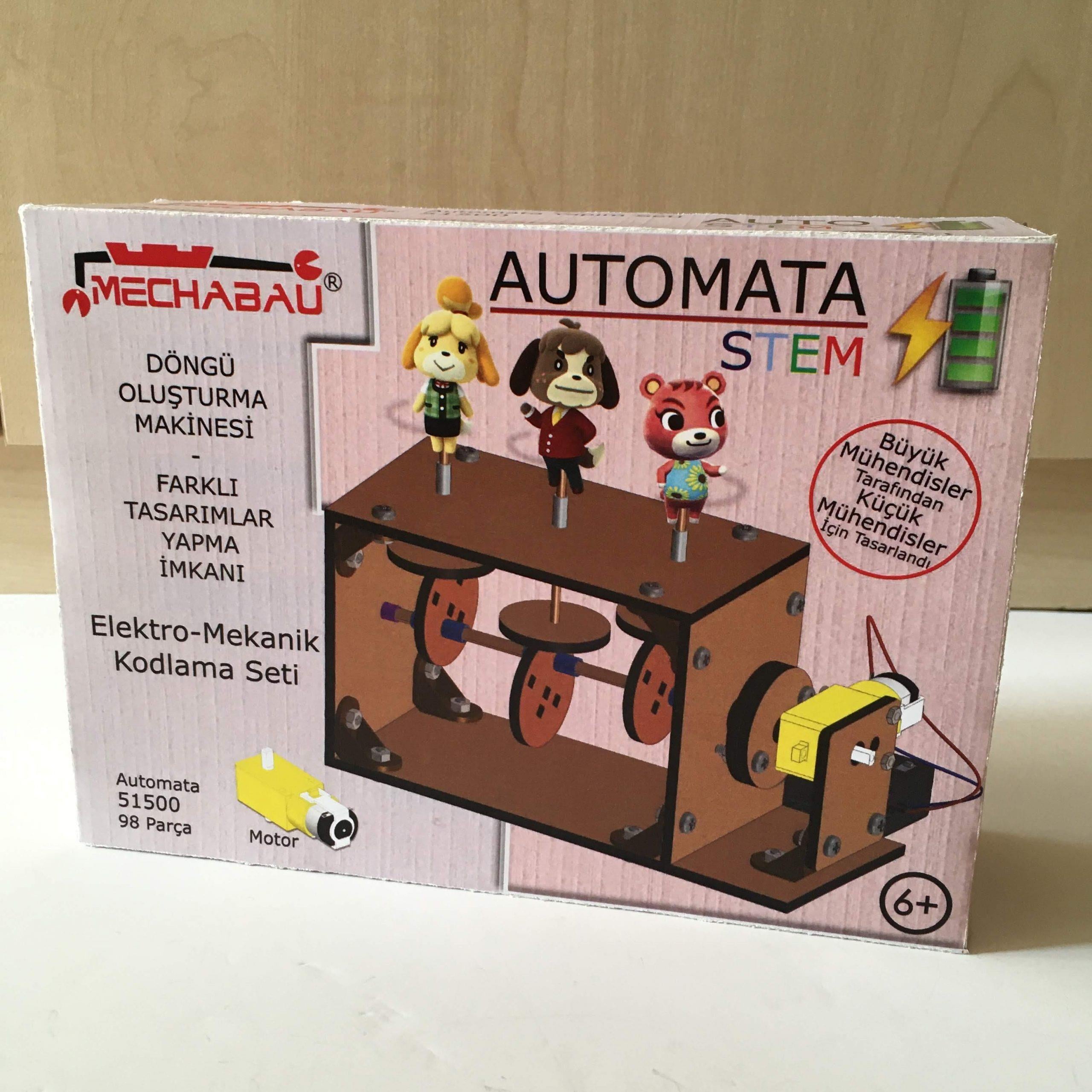 Mekanik Kodlama Seti - Automata - STEM 