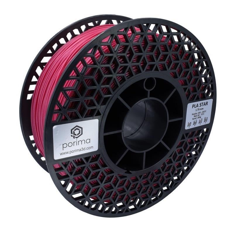Porima PLA Star Filament Simli 1,75mm Nebula Pembe 1 Kg