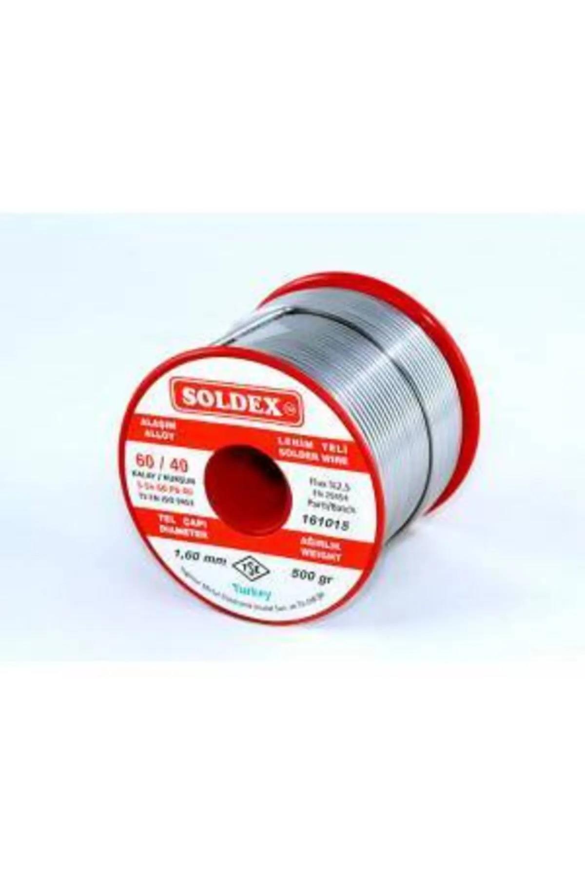 Soldex 2mm 500g Lehim Teli %60 Kalay / %40 Kurşun