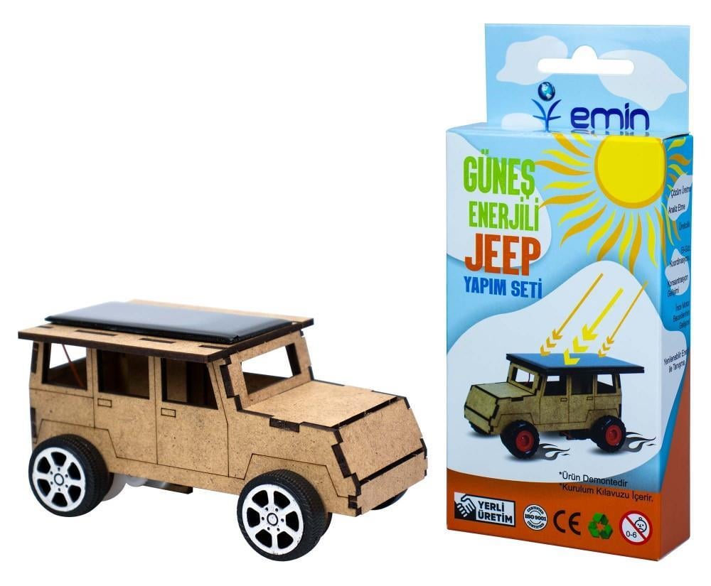 STEM - Güneş Enerjili Jeep Yapım Seti