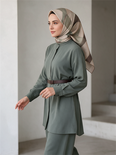 Belessia Soft Natural Serisi Eşarp Soft  BBC3512