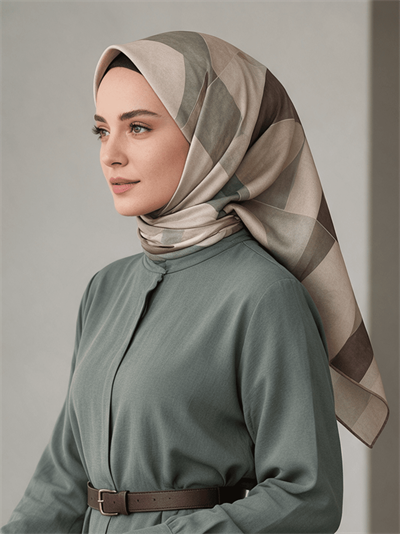 Belessia Soft Natural Serisi Eşarp Soft  BBC3512