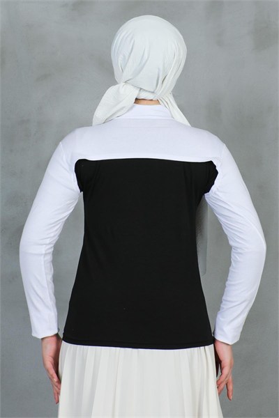Beyaz Boyunluklu Kolluk Standart Beden MKB0102