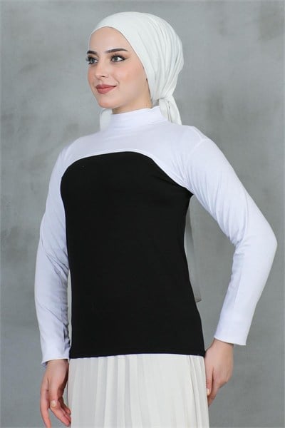 Beyaz Boyunluklu Kolluk Standart Beden MKB0102