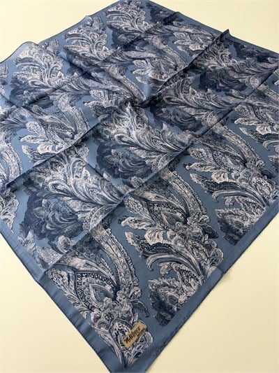 Mavi İpek Natural Soft Eşarp LGC0310
