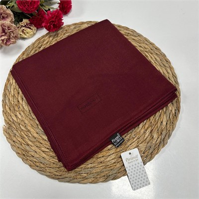 Piramit Kehribar Eşarp Bordo LTP0224