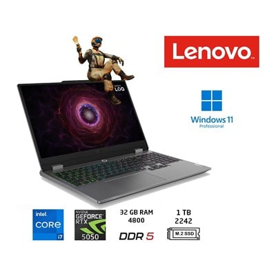 loq Intel Core I7 13650HX 32GB 1tb SSD RTX5050 W11 Pro 15.6