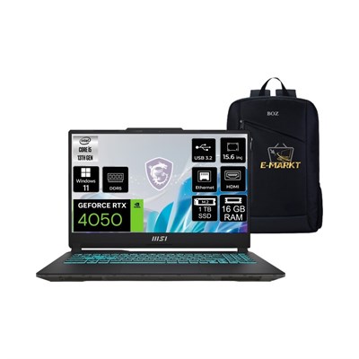 Msı Cyborg 15 A13VE-2268XTRNN Intel Core I5 13420H 16GB 1tb SSD RTX4050 Windows 11 Pro 15.6