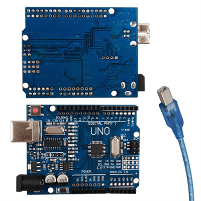 Arduino UNO R3 (Klon), USB Chip CH340, USB Kablo Dahil, Başlangıç Seviyesi Geliştirme Kartı