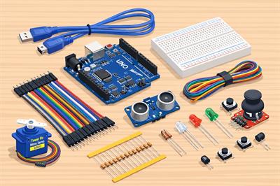 Makeryum Arduino Uno Hareketli Sistemler Seti