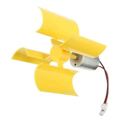 Rüzgar Türbini DC Jeneratör Modülü, 0.01-5.5V, 100-6000RPM, Eğitim Seti, Makeryum