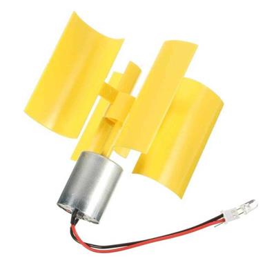 Rüzgar Türbini DC Jeneratör Modülü, 0.01-5.5V, 100-6000RPM, Eğitim Seti, Makeryum