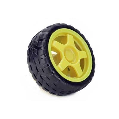 Sarı Motor - Tekerlek Seti 6V 250RPM