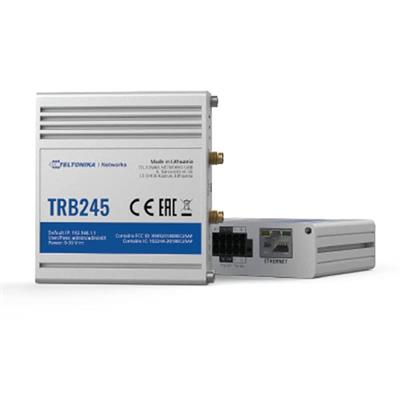 Teltonika TRB245, M2M 4G LTE Gateway, RS232/RS485, Endüstriyel IoT Ağ Geçidi