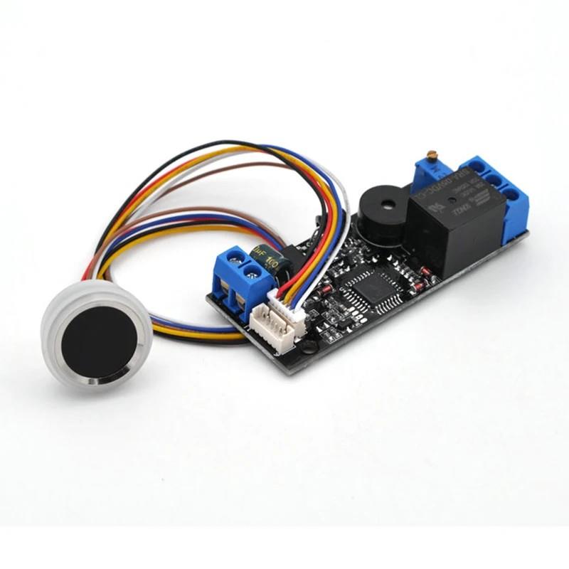 Sensor R503 No Watermark R503, R503 Parmak izi Sensör + K202 12V Kontrol Kartı | Makeryum ...