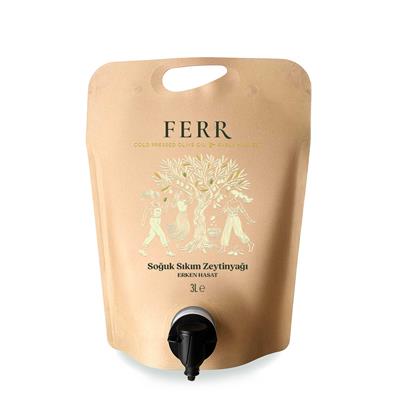 FERR Erken Hasat Soğuk Sıkım Zeytinyağı Pouch 3 Lt.