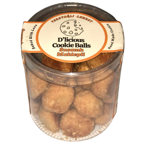 D'licious Cookie Balls Susamlı Mahlepli