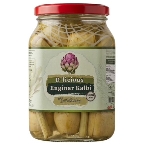 D'lİcious Enginar Kalbi 16-18 adet 1360 Gr