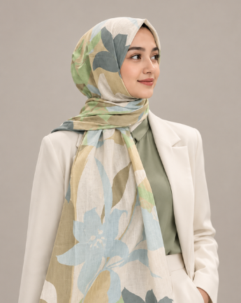 DESENLİ BAMBU ŞAL