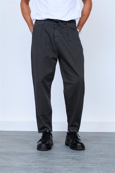 Antrasit Cotton Boyfriend Pantolon
