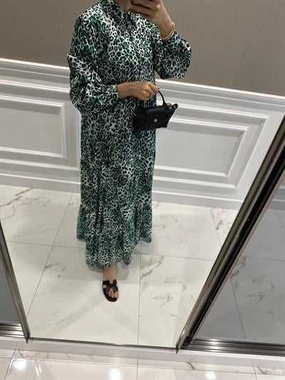 CARLA GREEN ELBİSE