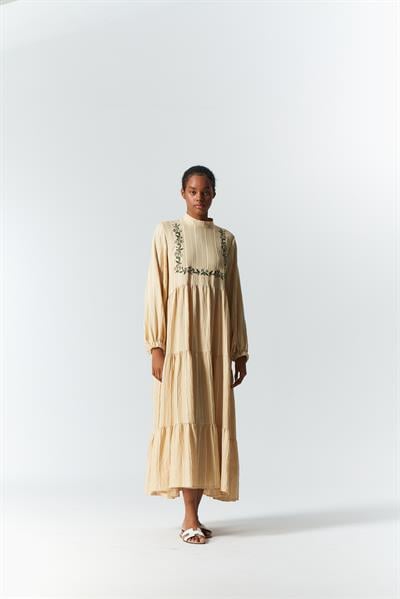 LUNA CAMEL ELBİSE