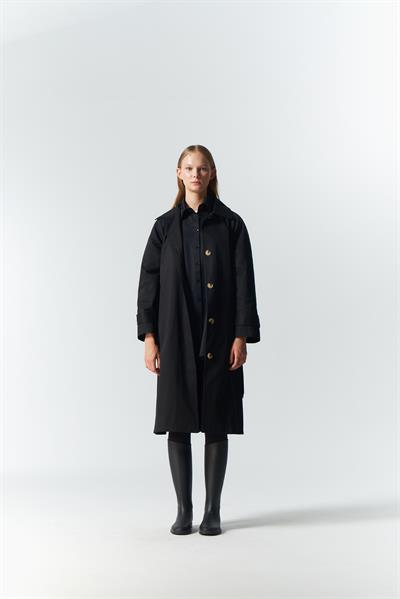 SİYAH TRENCH COAT