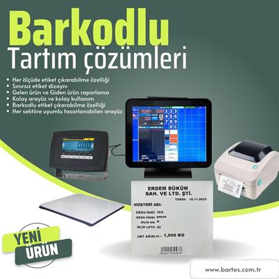DOKUNMATİK EKRANLI TARTI ETİKETLEME SİSTEMİ TOUCH WEİGHT