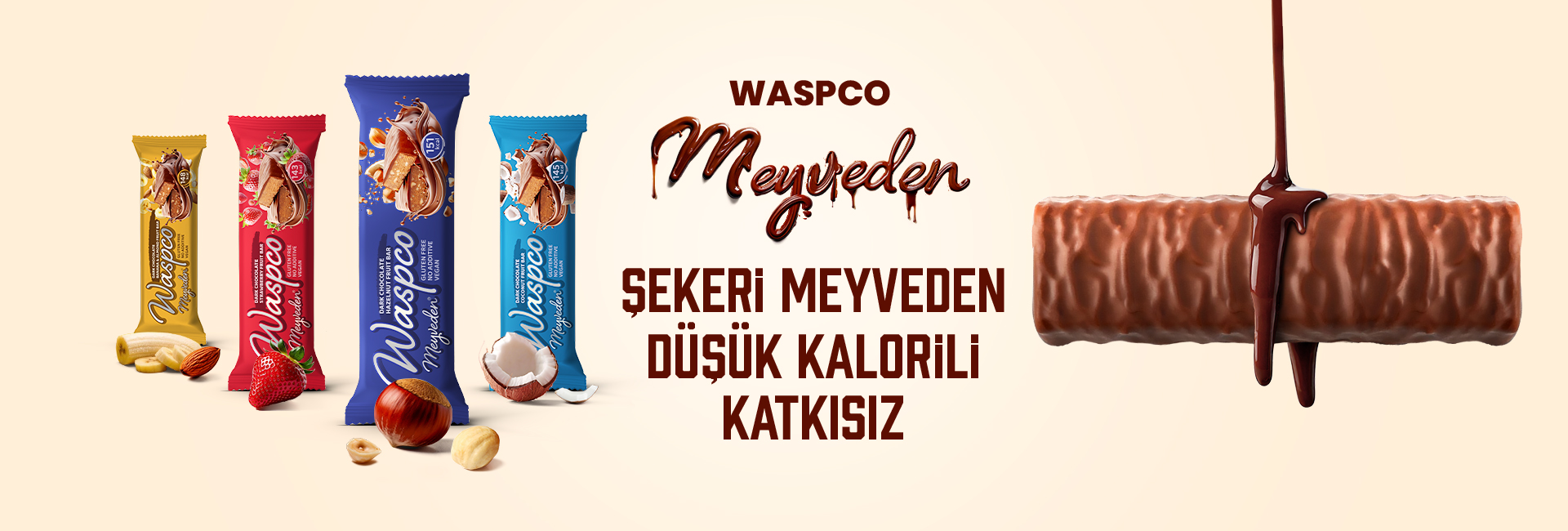 Çikolata Kaplı Meyve Bar