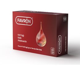 Favron Krill Yağı Içeren Takviye Edici Gıda 45 Yumuşak Kapsül