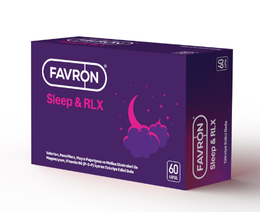 Favron Sleep & RLX Takviye Edici Gıda 60 Kapsül