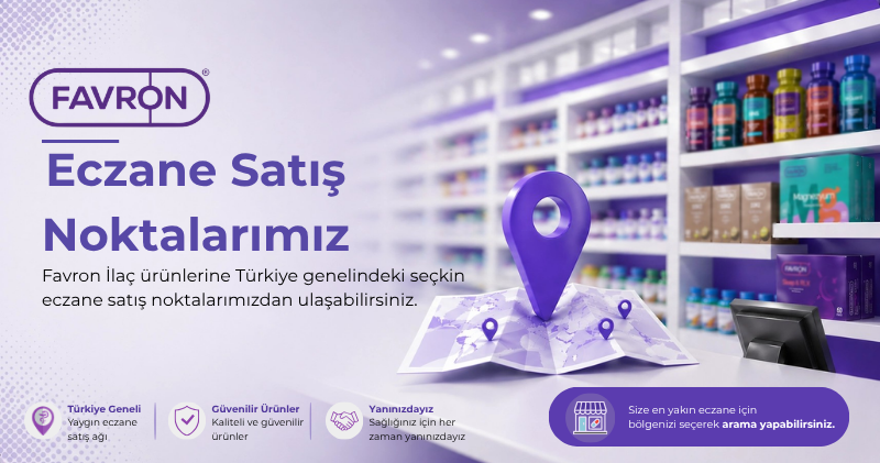 Favron İlaç - Eczane Satış Noktaları