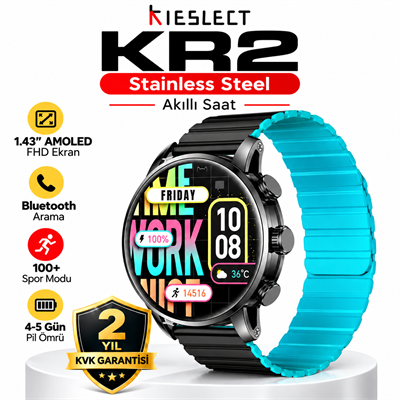 Kieslect Kr2 Black Akıllı Saat