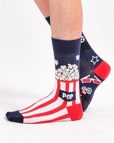 Popcorn Cinema Eşi Farklı Çorap